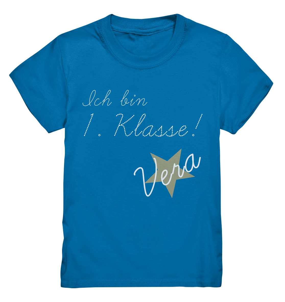 Ich bin 1. Klasse! - personalisiertes Kindershirt